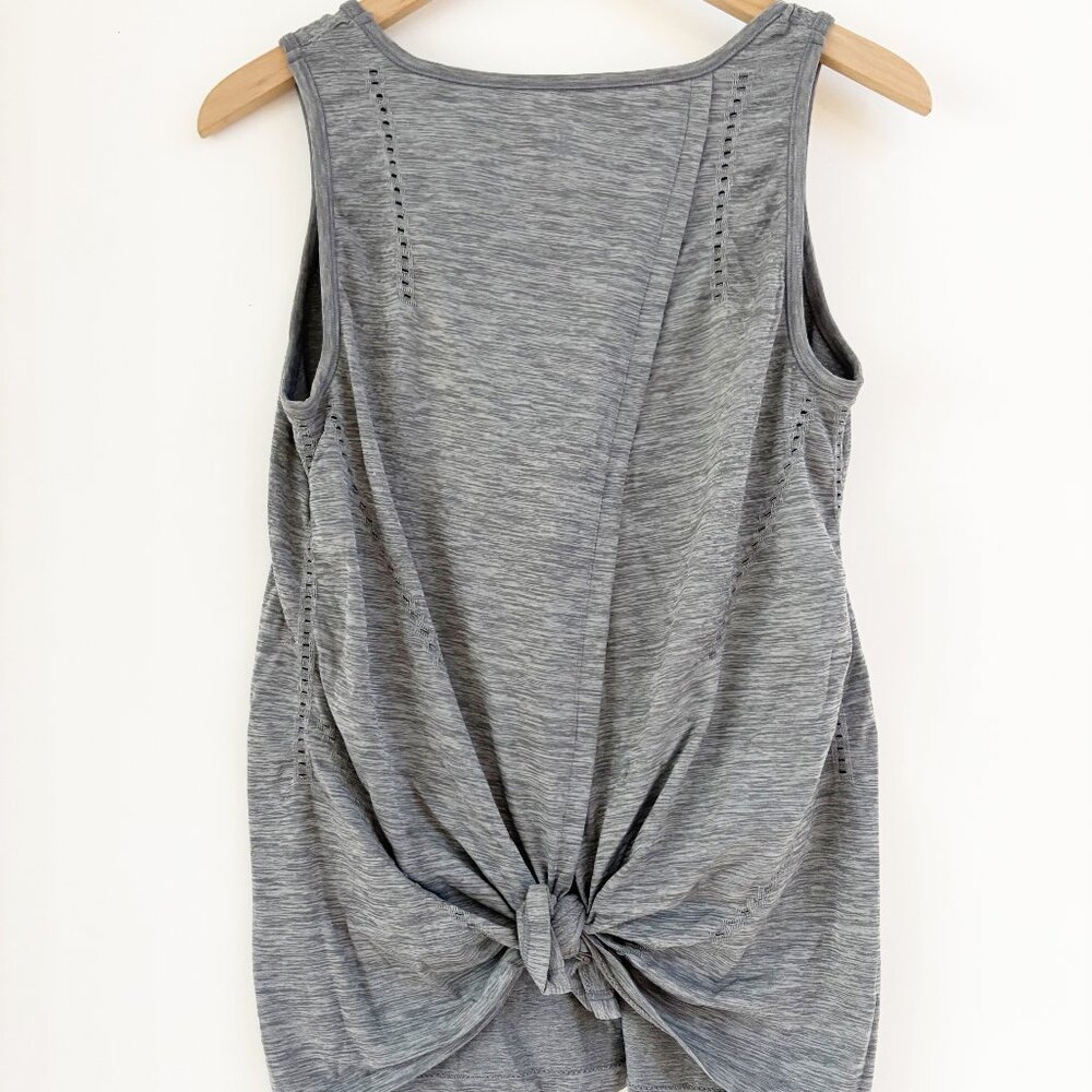 Athleta Gray Sleeveless Top